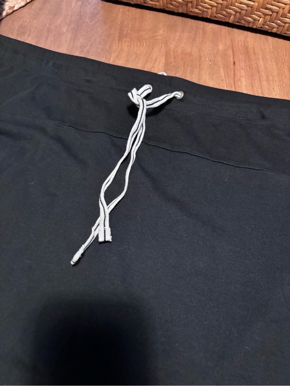 GAP Black A-Line Skirt with Drawstring - Picture 2 of 4